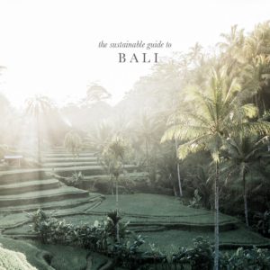 sustainable bali guide